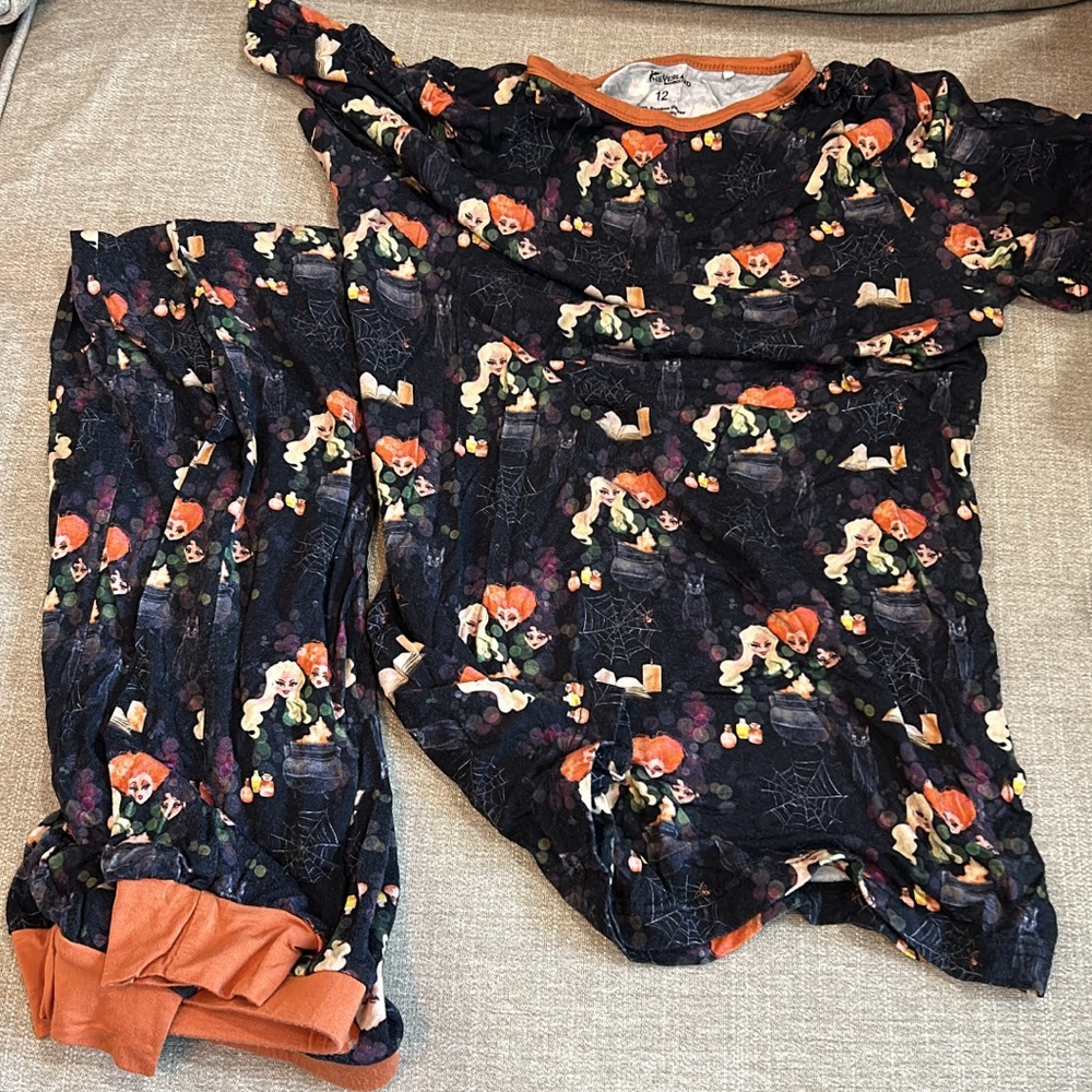 Neverland bamboo hocus pocus Pajama Set